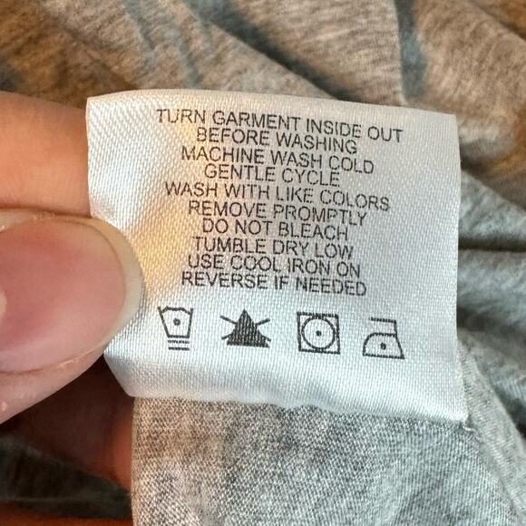 Threads 4 Thought ReActive Gray Crew Neck Short Sleeve T-Shirt Size Medium - Picture 7 of 7